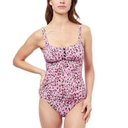 Profile by Gottex womens Pretty Wild D-Cup Tankini, 32D